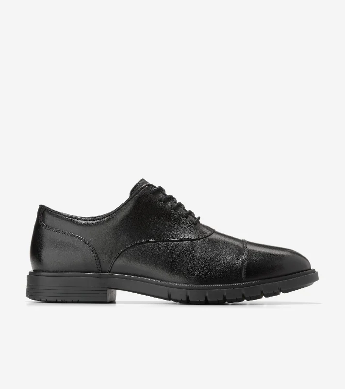 Men's formal shoes with a contrast stitching detail Men's GrandFlex Dress Cap Toe Oxfords Men's formal shoes with a contrast stitching detail Men's GrandFlex Dress Cap Toe Oxfords