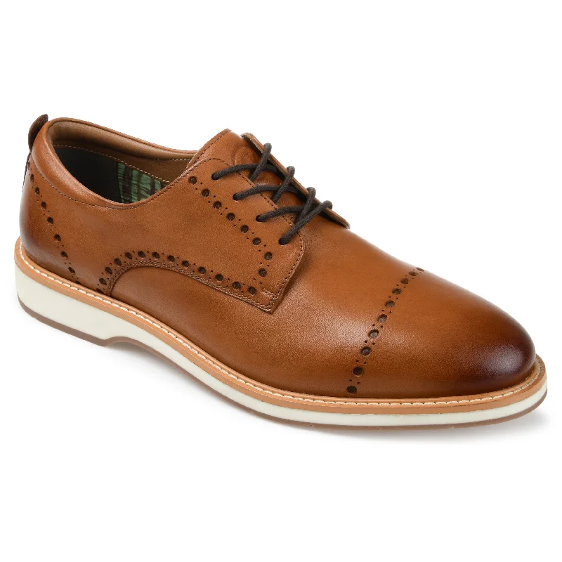 Men's formal shoes with a wingtip design Men's formal shoes with a wingtip design Thomas & Vine Fremont Brogue Derby