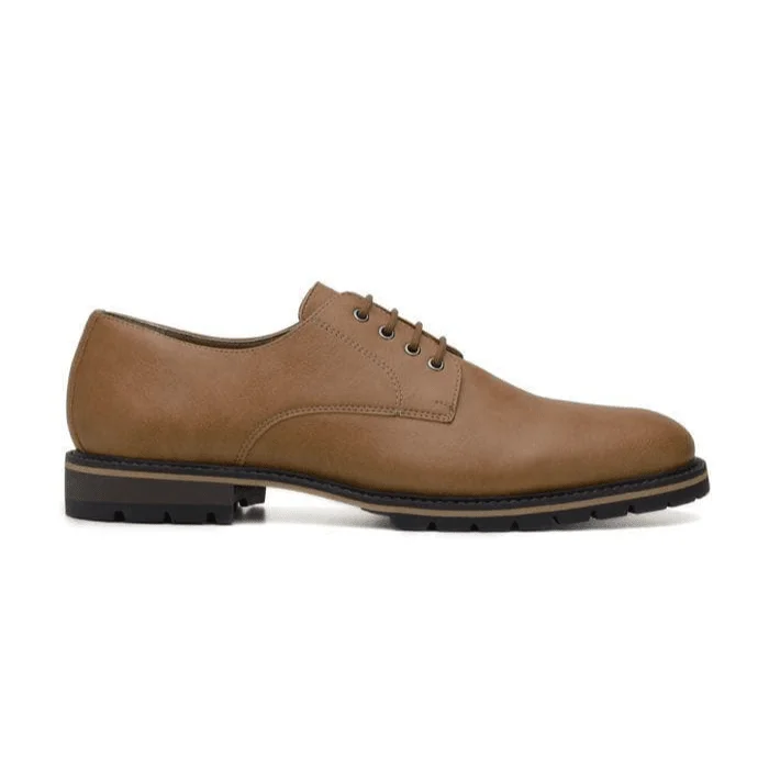 Men's formal shoes with a leather lining for breathability Men's formal shoes with a leather lining for breathability 'David' men's derby shoe by Ahimsa - tan Men's formal shoes with a leather lining for breathability Men's formal shoes with a leather lining for breathability 'David' men's derby shoe by Ahimsa - tan
