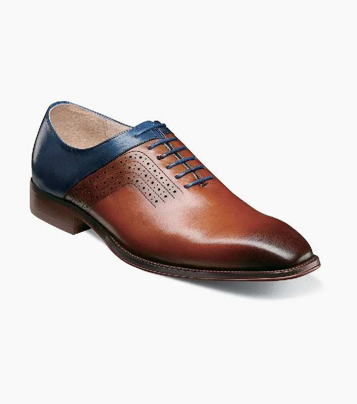 Men's formal shoes with a double monk strap Men's formal shoes with a double monk strap Stacy Adams HALLOWAY Plain Toe Oxford - Cognac Men's formal shoes with a double monk strap Men's formal shoes with a double monk strap Stacy Adams HALLOWAY Plain Toe Oxford - Cognac