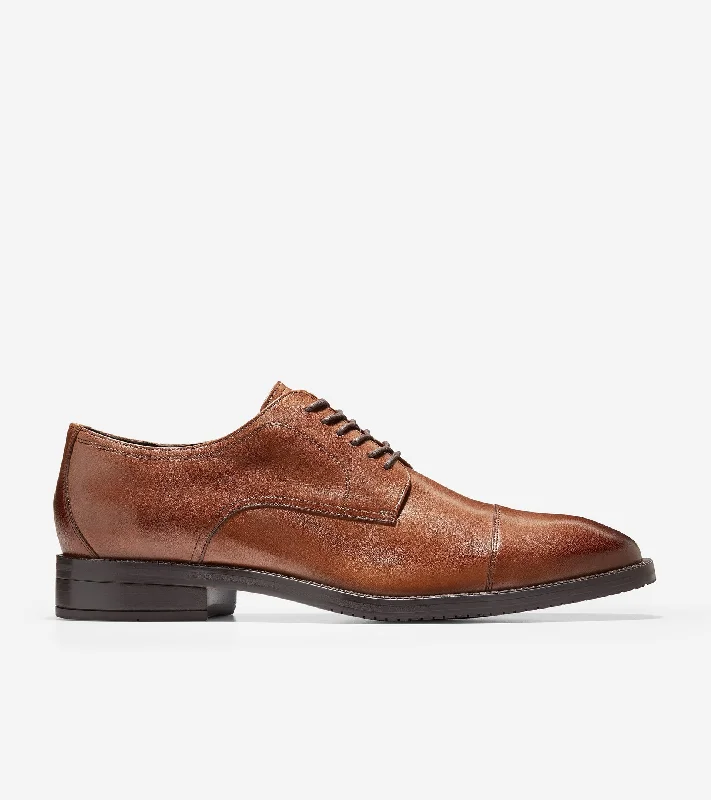 Men's formal shoes with a rubber heel cap for durability Men's Modern Essentials Cap Toe Oxfords Men's formal shoes with a rubber heel cap for durability Men's Modern Essentials Cap Toe Oxfords