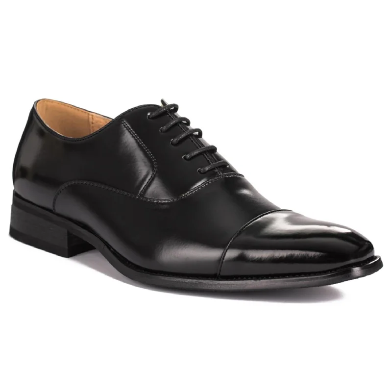 Men's formal shoes with a rubber heel cap for durability Men's formal shoes with a rubber heel cap for durability Gino Vitale Lace-up Cap Toe Dress Shoes Men's formal shoes with a rubber heel cap for durability Men's formal shoes with a rubber heel cap for durability Gino Vitale Lace-up Cap Toe Dress Shoes