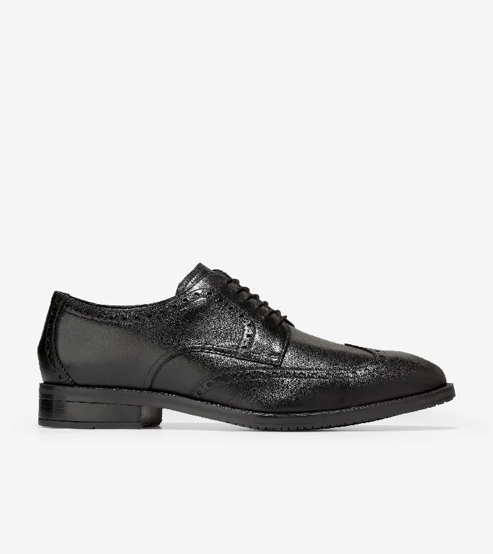 Men's formal shoes with a rubber heel cap for durability Men's Modern Essentials Wingtip Oxfords Men's formal shoes with a rubber heel cap for durability Men's Modern Essentials Wingtip Oxfords
