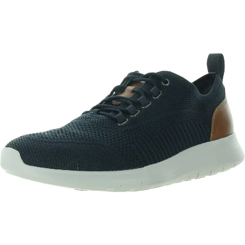 Men's formal shoes with a contrast stitching detail Men's formal shoes with a contrast stitching detail Amhearst Mens Knit Oxford Derby Shoes
