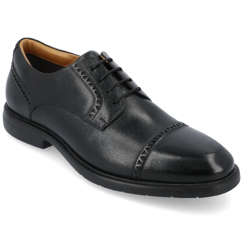 Men's formal shoes with a leather sole and heel Men's formal shoes with a leather sole and heel Thomas & Vine Kendrick Cap Toe Derby Men's formal shoes with a leather sole and heel Men's formal shoes with a leather sole and heel Thomas & Vine Kendrick Cap Toe Derby
