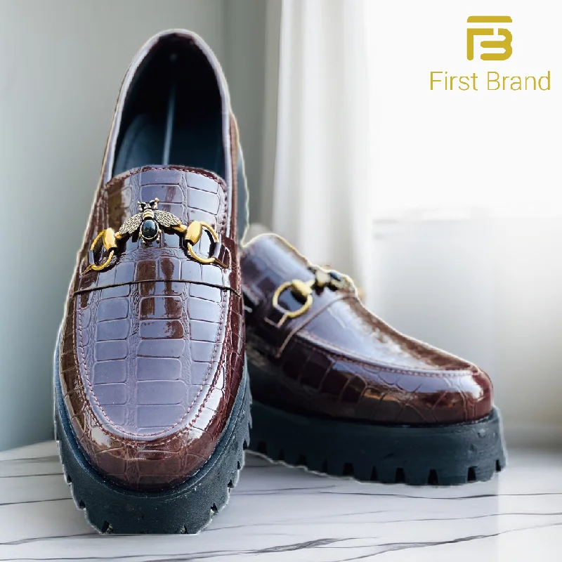 Men's casual shoes with a sporty look and feel C005-Gucci patan
