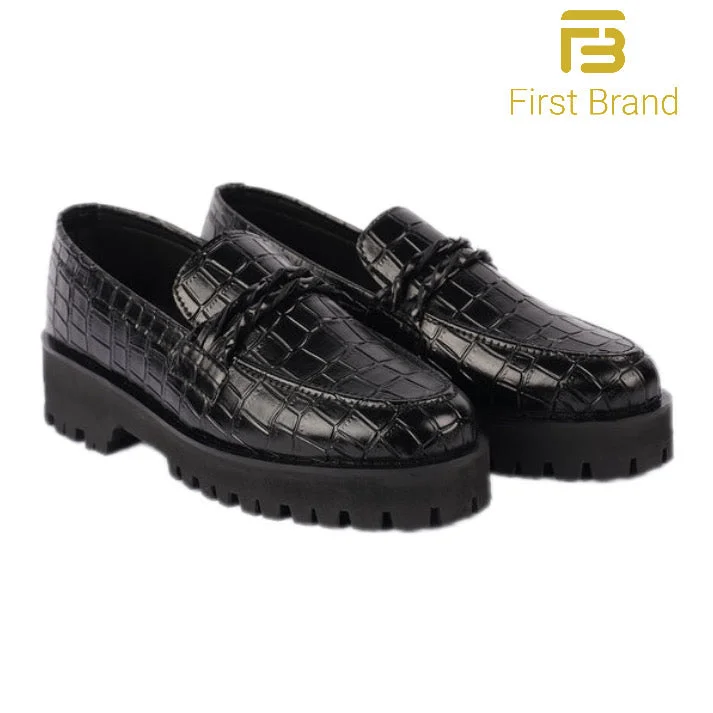 Men's casual shoes with a thick sole for added height C018- Dori BL