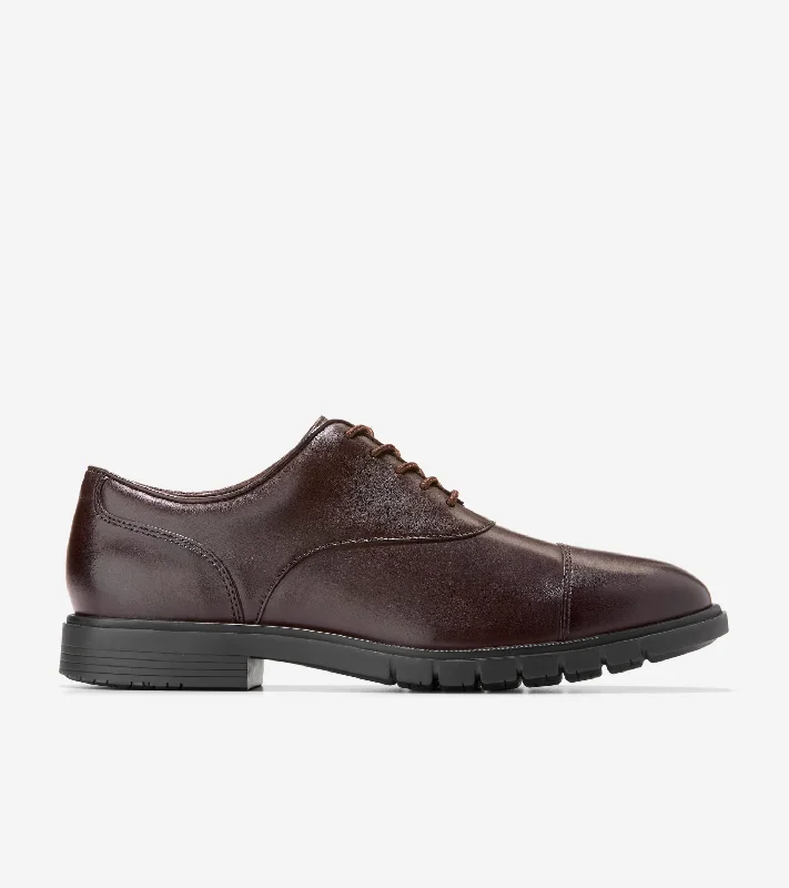 Men's formal shoes with a leather sole and heel Men's GrandFlex Dress Cap Toe Oxford Men's formal shoes with a leather sole and heel Men's GrandFlex Dress Cap Toe Oxford