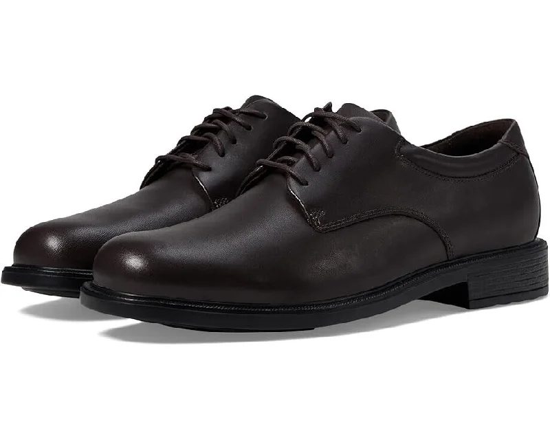 Men's leather formal Oxford shoes with a cap toe Men's leather formal Oxford shoes with a cap toe Rockport Margin Oxford Men's 10 Chocolate Leather Round Toe Dress Shoes EEE3453 Men's leather formal Oxford shoes with a cap toe Men's leather formal Oxford shoes with a cap toe Rockport Margin Oxford Men's 10 Chocolate Leather Round Toe Dress Shoes EEE3453