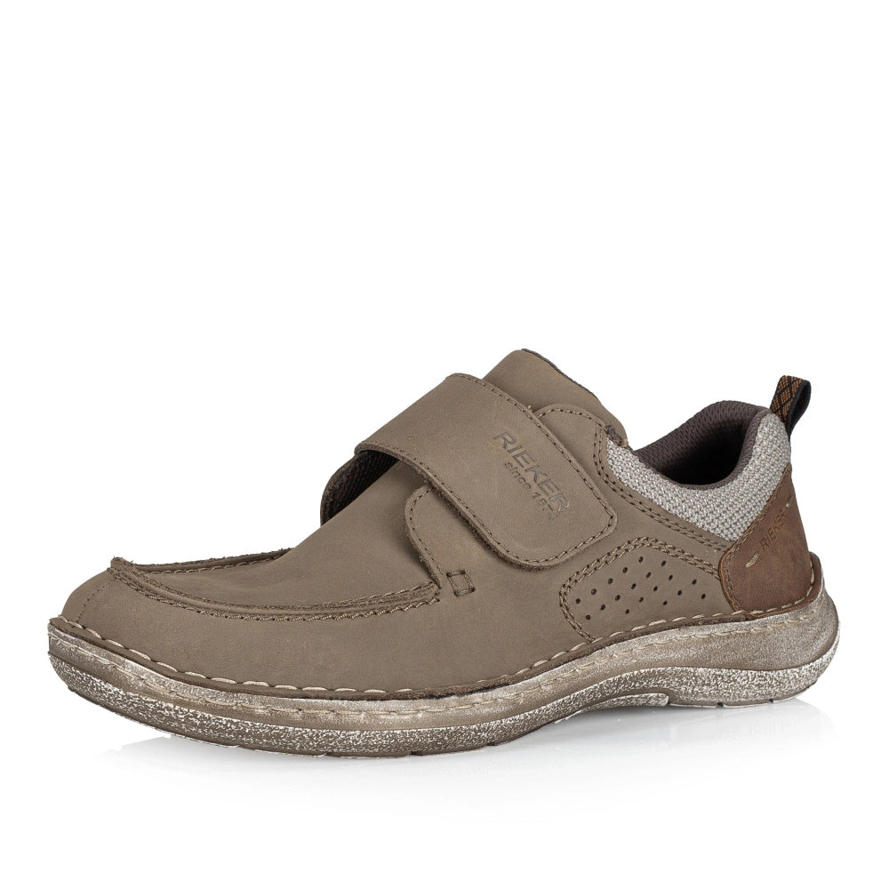 Men's casual shoes with a logo patch on the tongue Rieker 03058-64