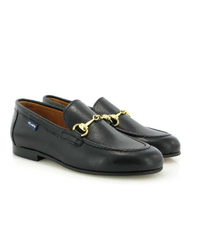 Men's formal shoes with a leather sole and heel Men's formal shoes with a leather sole and heel Atlanta Black Teresa Buckle Loafer Men's formal shoes with a leather sole and heel Men's formal shoes with a leather sole and heel Atlanta Black Teresa Buckle Loafer