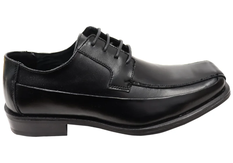 Men's formal shoes with a contrast stitching detail Men's formal shoes with a contrast stitching detail Slatters Regent Mens Leather Lace Up Dress Shoes