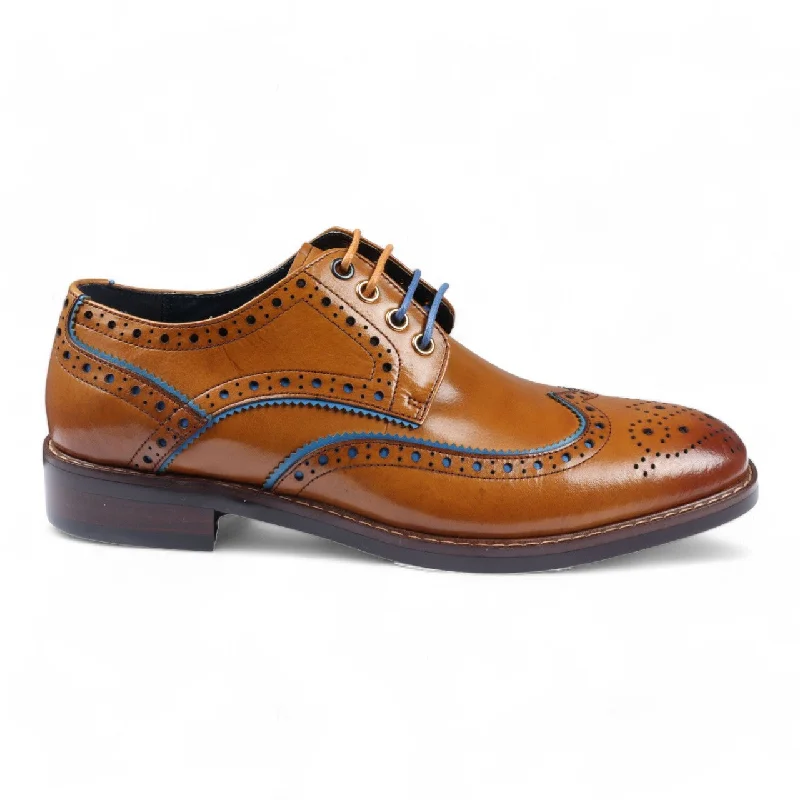 Men's formal shoes with a leather lining for breathability Men's formal shoes with a leather lining for breathability Justin Reess Men's Brown Brogue Leather Dress Shoes- Simon Men's formal shoes with a leather lining for breathability Men's formal shoes with a leather lining for breathability Justin Reess Men's Brown Brogue Leather Dress Shoes- Simon