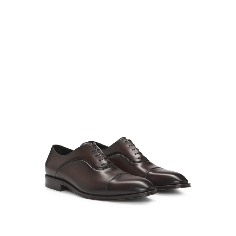 Men's formal shoes with a double monk strap Men's formal shoes with a double monk strap Captoe Oxford shoes in smooth leather Men's formal shoes with a double monk strap Men's formal shoes with a double monk strap Captoe Oxford shoes in smooth leather