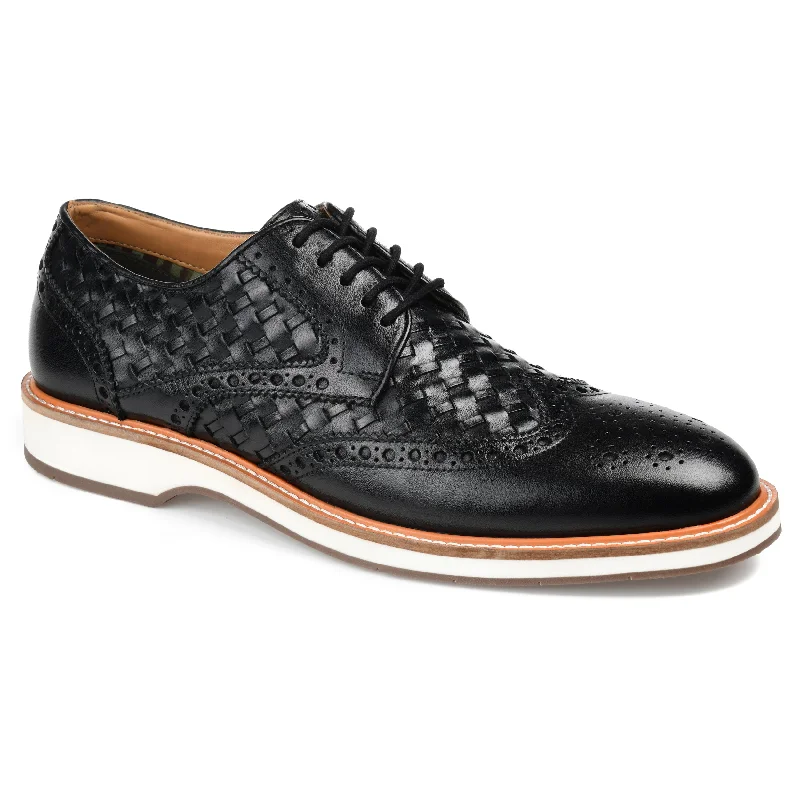 Men's formal shoes with a padded insole for comfort Men's formal shoes with a padded insole for comfort Thomas & Vine Radcliff Woven Wingtip Derby Men's formal shoes with a padded insole for comfort Men's formal shoes with a padded insole for comfort Thomas & Vine Radcliff Woven Wingtip Derby