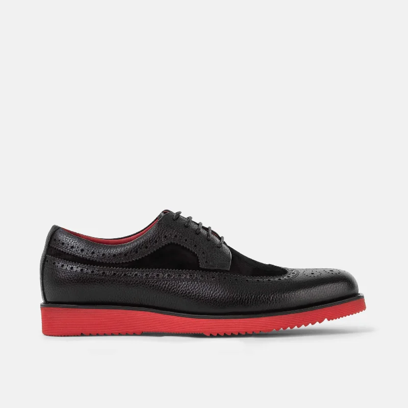 Men's formal shoes with a padded insole for comfort Men's formal shoes with a padded insole for comfort Alexander Black Leather Longwing Sneakers Men's formal shoes with a padded insole for comfort Men's formal shoes with a padded insole for comfort Alexander Black Leather Longwing Sneakers