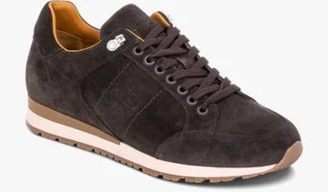 Men's casual shoes with a low - profile design Barker Seb Sneakers - Dark Brown Suede Men's casual shoes with a low - profile design Barker Seb Sneakers - Dark Brown Suede
