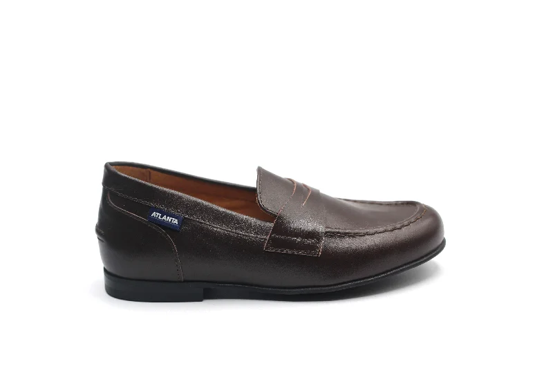 Men's formal shoes with a contrast stitching detail Men's formal shoes with a contrast stitching detail Atlanta Brown Dress Penny Loafer Men's formal shoes with a contrast stitching detail Men's formal shoes with a contrast stitching detail Atlanta Brown Dress Penny Loafer