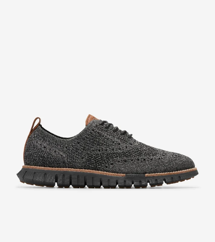 Men's formal shoes with a leather sole and heel Men's ZERØGRAND Remastered Stitchlite™ Wingtip Oxford Men's formal shoes with a leather sole and heel Men's ZERØGRAND Remastered Stitchlite™ Wingtip Oxford