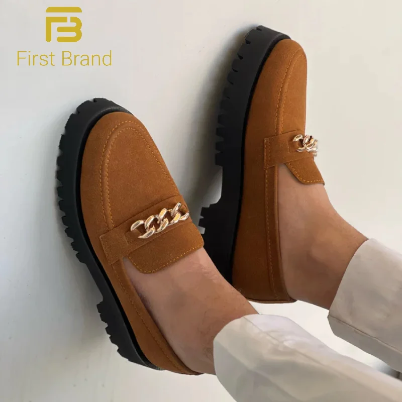 Men's casual shoes with a metallic trim C021-Chunky shoe