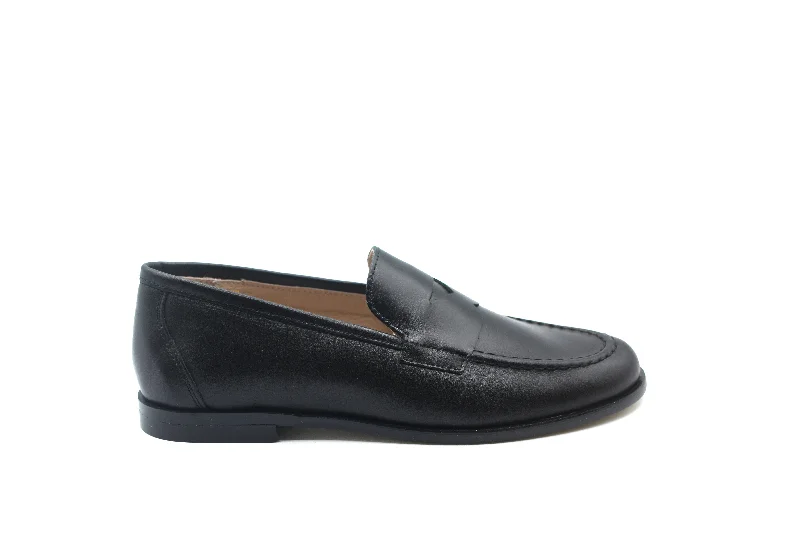 Men's formal shoes with a leather sole and heel Men's formal shoes with a leather sole and heel Gravitas Black Closed Penny Loafer Men's formal shoes with a leather sole and heel Men's formal shoes with a leather sole and heel Gravitas Black Closed Penny Loafer