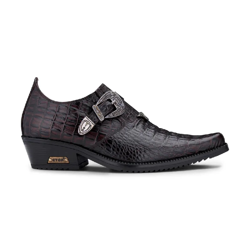 Men's formal shoes with a wingtip design Men's formal shoes with a wingtip design Leather Western Wincklepickers Cuban Heel Shoes Men's formal shoes with a wingtip design Men's formal shoes with a wingtip design Leather Western Wincklepickers Cuban Heel Shoes