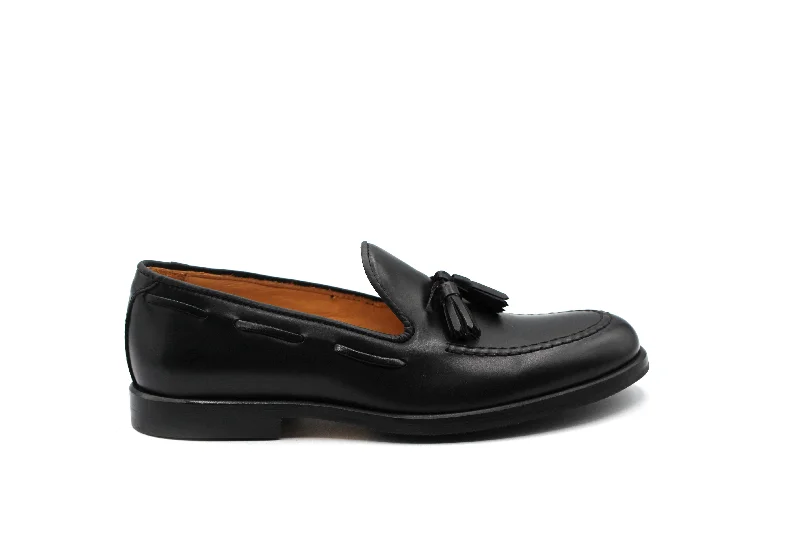 Men's formal shoes with a padded insole for comfort Men's formal shoes with a padded insole for comfort Rondinella Black Tassel Loafer Men's formal shoes with a padded insole for comfort Men's formal shoes with a padded insole for comfort Rondinella Black Tassel Loafer