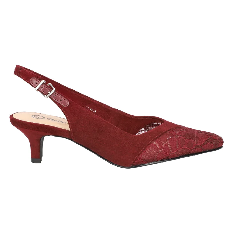 Men's formal shoes with a padded insole for comfort Men's formal shoes with a padded insole for comfort Marquette Kitten Heel Sling Back Pumps Men's formal shoes with a padded insole for comfort Men's formal shoes with a padded insole for comfort Marquette Kitten Heel Sling Back Pumps