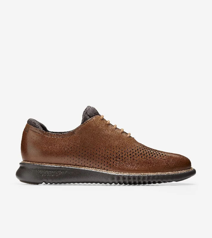 Men's formal shoes with a leather lining for breathability 2.ZERØGRAND Lined Laser Wingtip Oxford Men's formal shoes with a leather lining for breathability 2.ZERØGRAND Lined Laser Wingtip Oxford