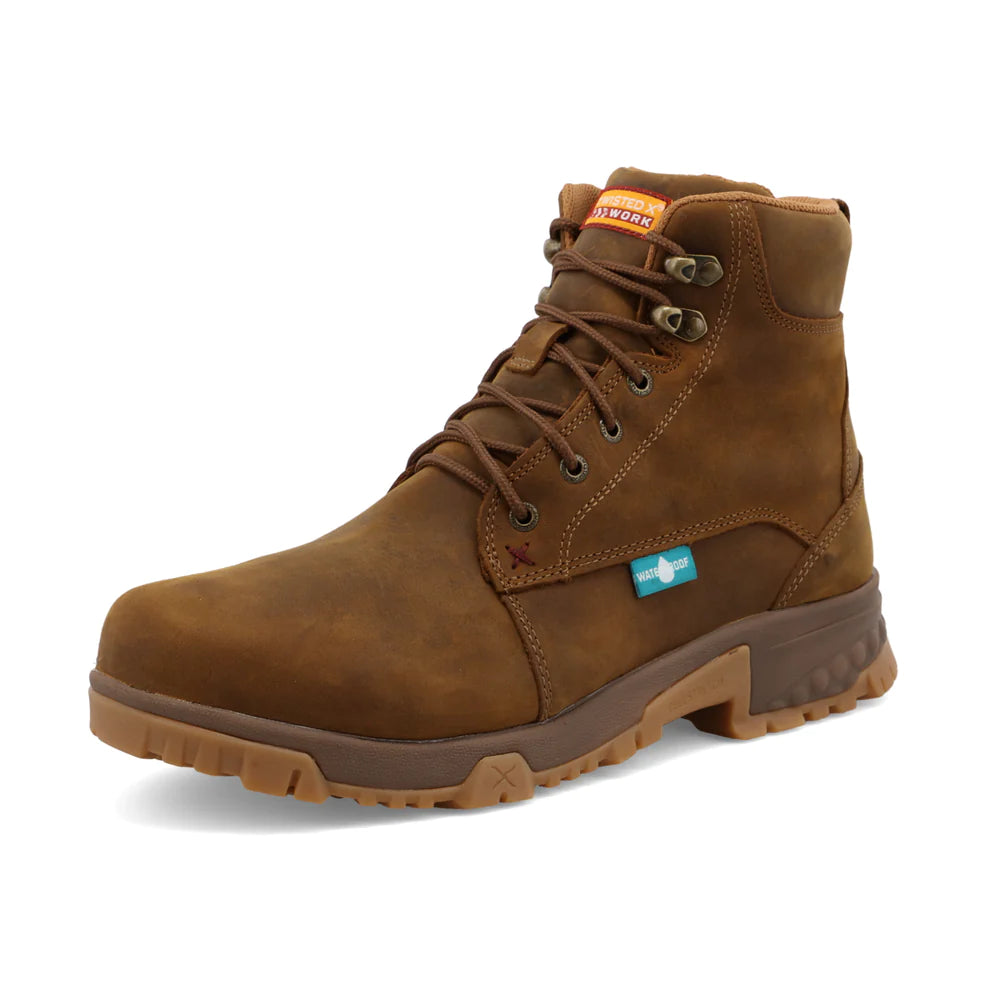 Men's casual shoes with a floral print for a unique style Twisted X 6" Work Boot