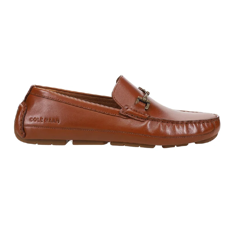 Men's formal shoes with a padded insole for comfort Men's formal shoes with a padded insole for comfort Wyatt Bit Driver Loafer Moc Toe Dress Shoes