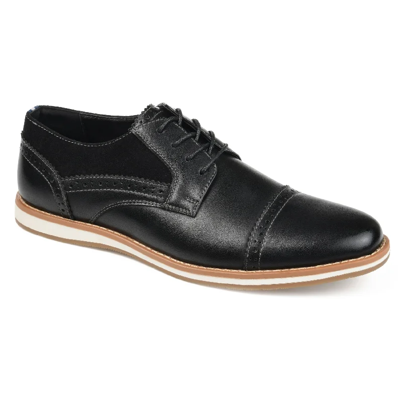 Men's formal shoes with a leather sole and heel Men's formal shoes with a leather sole and heel Vance Co. Griff Cap Toe Brogue Derby Men's formal shoes with a leather sole and heel Men's formal shoes with a leather sole and heel Vance Co. Griff Cap Toe Brogue Derby