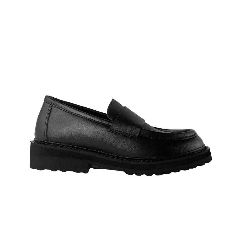 Men's formal shoes with a rubber heel cap for durability Men's formal shoes with a rubber heel cap for durability 'Everyday Loafer' unisex vegan shoe with chunky sole by Ahimsa - black Men's formal shoes with a rubber heel cap for durability Men's formal shoes with a rubber heel cap for durability 'Everyday Loafer' unisex vegan shoe with chunky sole by Ahimsa - black