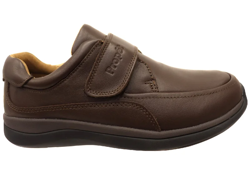 Men's formal shoes with a padded insole for comfort Men's formal shoes with a padded insole for comfort Propet Mens Parker 3E Extra Wide Leather Adjustable Strap Shoes Men's formal shoes with a padded insole for comfort Men's formal shoes with a padded insole for comfort Propet Mens Parker 3E Extra Wide Leather Adjustable Strap Shoes