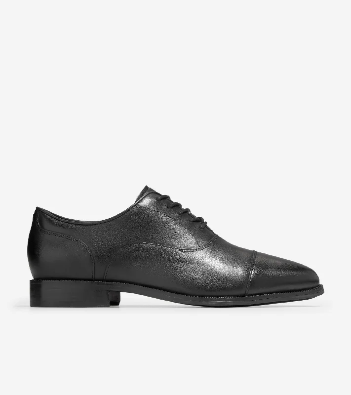 Men's formal shoes with a wingtip design Men's Broadway Cap Toe Oxfords