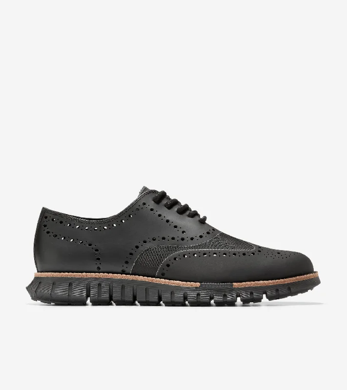 Men's formal shoes with a wingtip design Men's ZERØGRAND Remastered No Stitch Wingtip Oxfords Men's formal shoes with a wingtip design Men's ZERØGRAND Remastered No Stitch Wingtip Oxfords