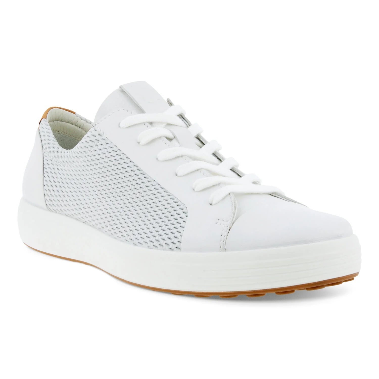 Men's casual shoes with a soft insole for cushioning Ecco Soft 7 60591 White Men's Men's casual shoes with a soft insole for cushioning Ecco Soft 7 60591 White Men's