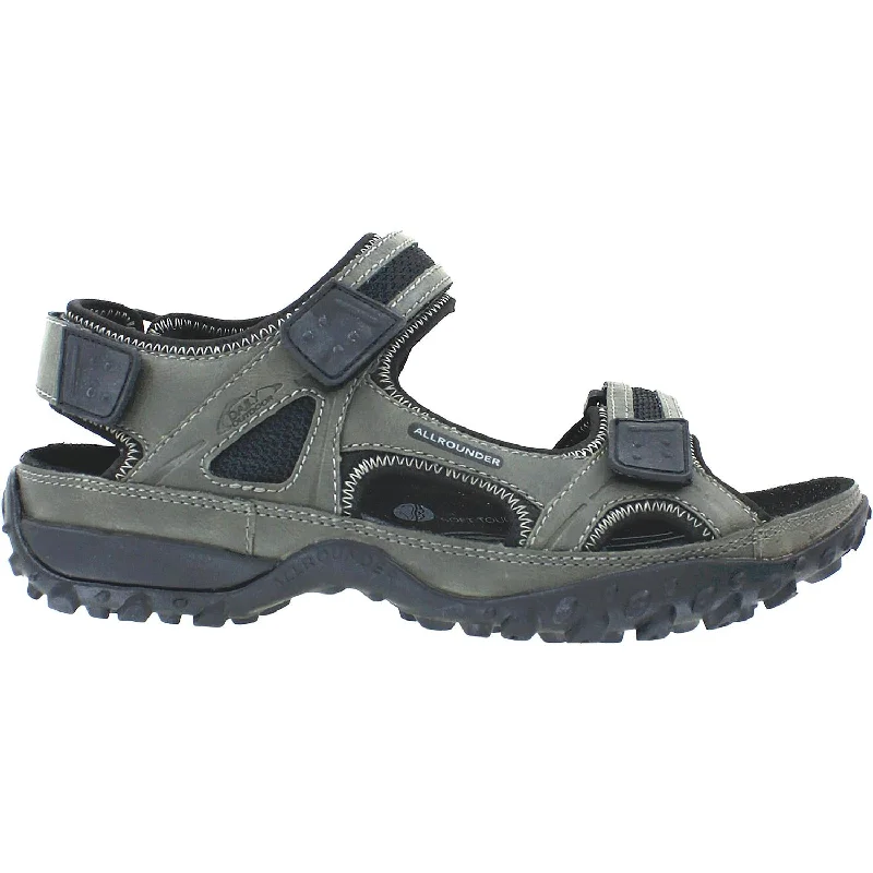 Men's sandals with a pointed toe for a stylish lookMen's Allrounder by Mephisto Regent Dark Taupe Leather Men's sandals with a pointed toe for a stylish lookMen's Allrounder by Mephisto Regent Dark Taupe Leather