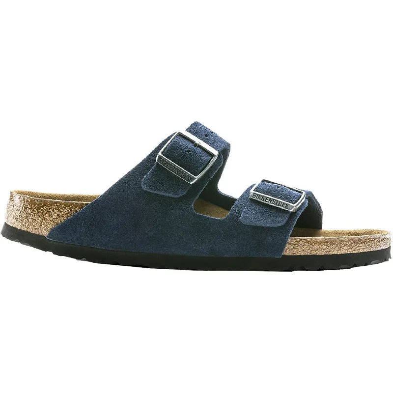 Men's sandals with a shock - absorbing insoleMen's Birkenstock Arizona Soft Footbed Night Suede Men's sandals with a shock - absorbing insoleMen's Birkenstock Arizona Soft Footbed Night Suede