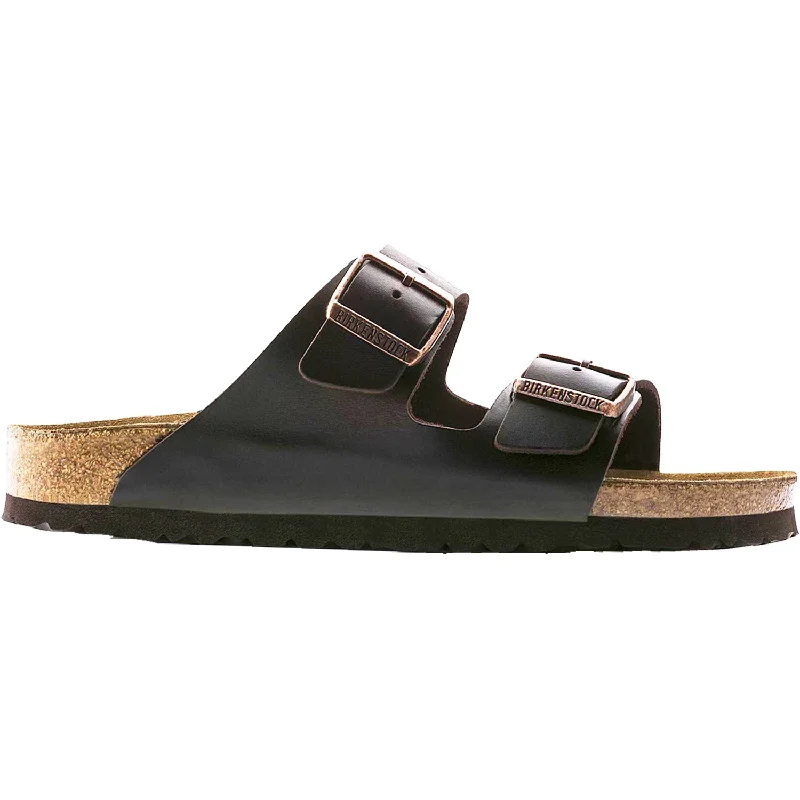 Men's sandals in a neutral color like black or brownUnisex Birkenstock Arizona Soft Footbed Brown Amalfi Leather Men's sandals in a neutral color like black or brownUnisex Birkenstock Arizona Soft Footbed Brown Amalfi Leather