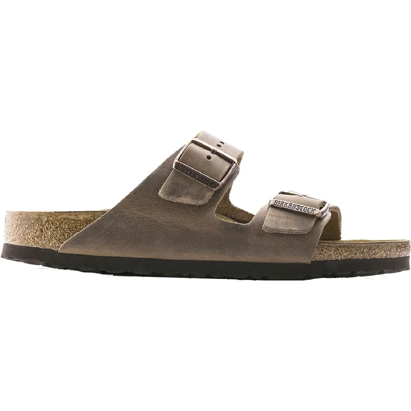 Men's leather sandals with an adjustable strapUnisex Birkenstock Arizona Tobacco Oiled Leather Men's leather sandals with an adjustable strapUnisex Birkenstock Arizona Tobacco Oiled Leather