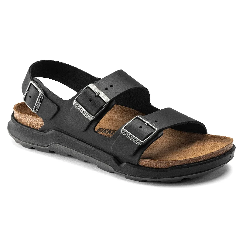 Waterproof men's sandals for water activitiesBIRKENSTOCK MILANO RUGGED MEN OILED LEATHER Waterproof men's sandals for water activitiesBIRKENSTOCK MILANO RUGGED MEN OILED LEATHER