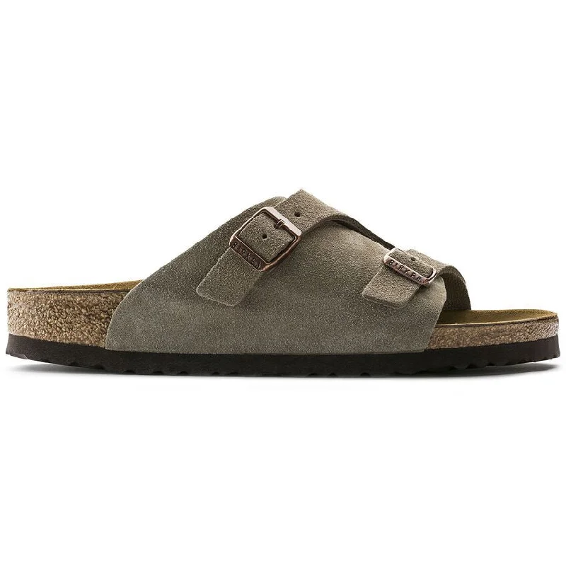 Men's sandals with a decorative buckle or charmBirkenstock Zurich - Taupe Suede