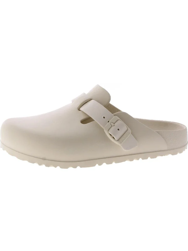 Men's sandals with a perforated leather upper for ventilationBoston EVA Mens Slip-On Closed Toe Slide Sandals Men's sandals with a perforated leather upper for ventilationBoston EVA Mens Slip-On Closed Toe Slide Sandals