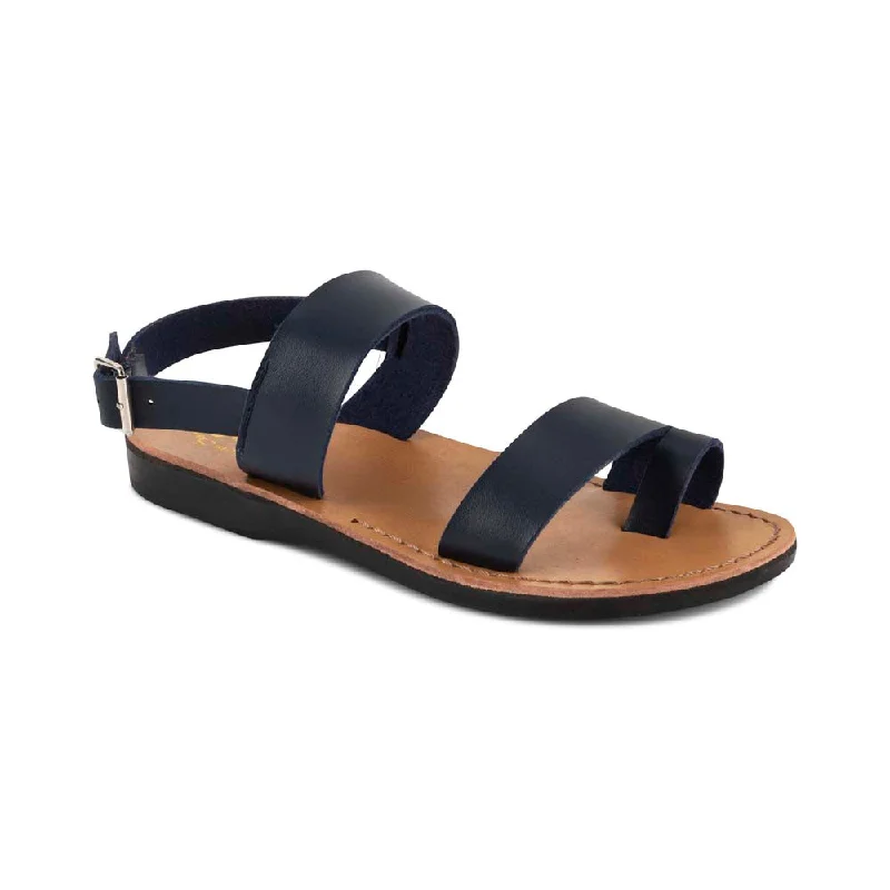 Men's sandals with a buckle closureCarmel Vegan - Leather Alternative Sandal | Blue