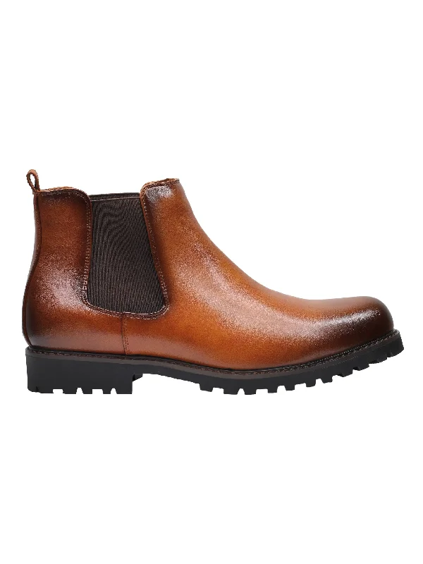 Men's loafers with a removable insole for cleaningCHELSEA FAUX LEATHER BOOTS