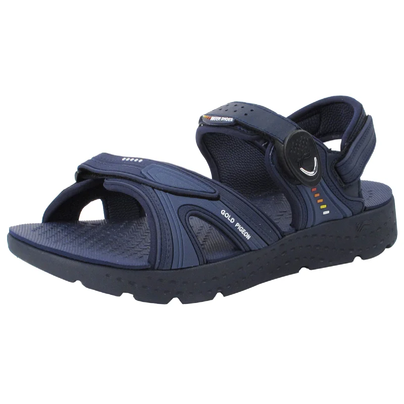 Men's sandals with a stretchy strap for a better fitEVA: 8693 Navy