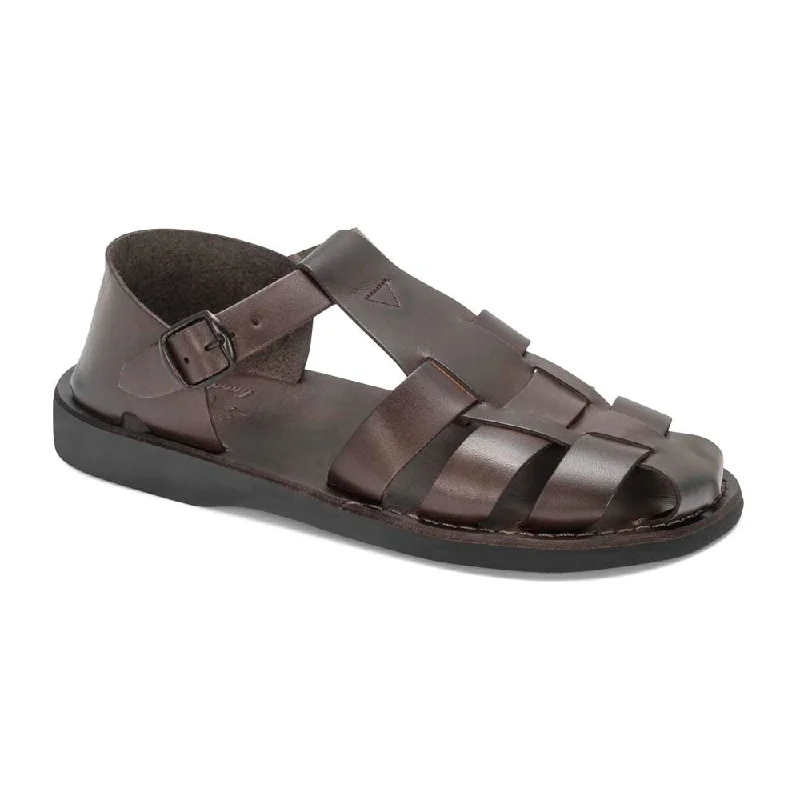 Flip - flop style men's sandals for beach wearDaniel - Leather Fisherman Sport Sandal | Brown Flip - flop style men's sandals for beach wearDaniel - Leather Fisherman Sport Sandal | Brown