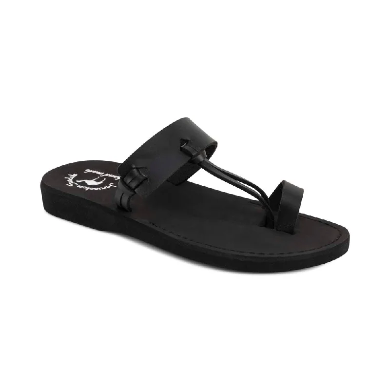 Men's sandals with a pointed toe for a stylish lookDavid Vegan - Leather Alternative Sandal | Black Men's sandals with a pointed toe for a stylish lookDavid Vegan - Leather Alternative Sandal | Black
