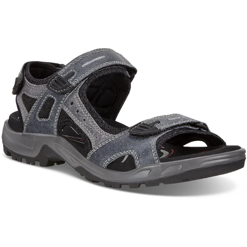 Men's sandals with a decorative buckle or charmECCO YUCATAN SANDAL MEN'S MARINE